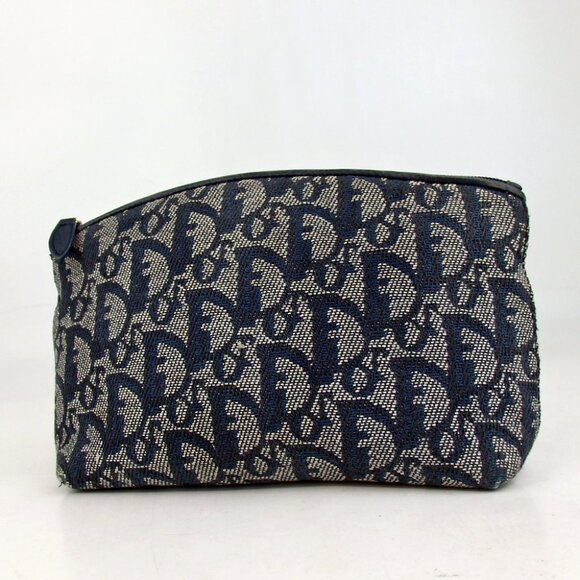 Authentic Christian Dior MC0013 Trotter Pouch canvas [Used] - Picture 1 of 14